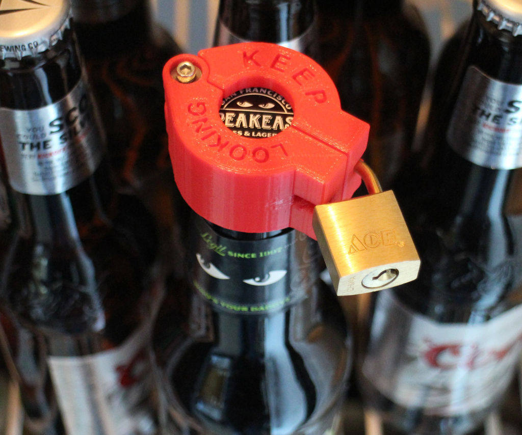 Beer Bottle Lock The Coolector