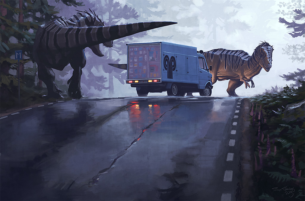 Simon Stalenhag Artwork | The Coolector