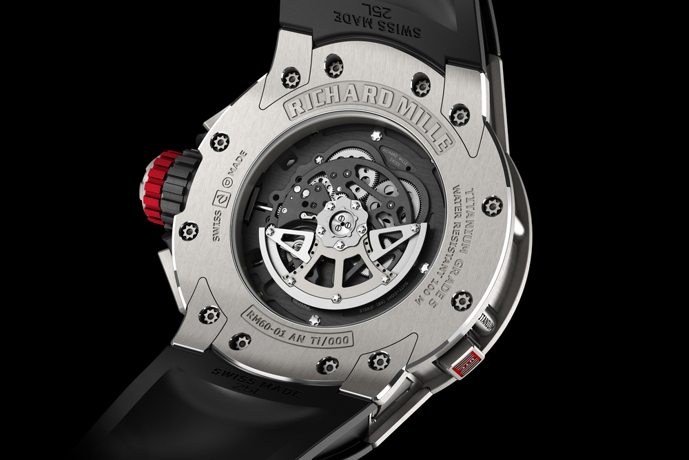 In-house Caliber RMAC2 powers a flyback chronograph function