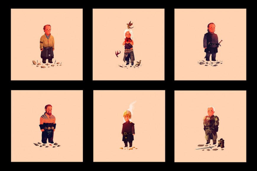 Olly Moss Game of Thrones Prints The Coolector