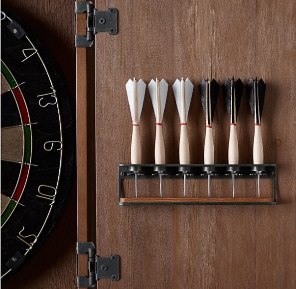 Restoration Hardware Tournament Darts Board The Coolector