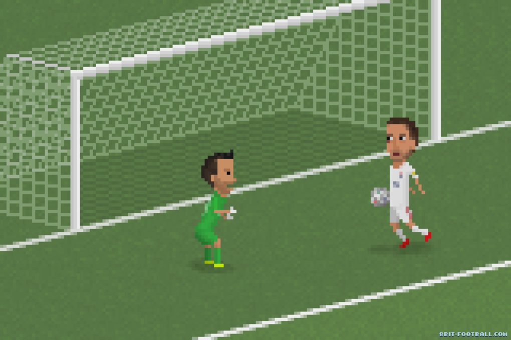 Clint Dempsey belly-flops a goal.