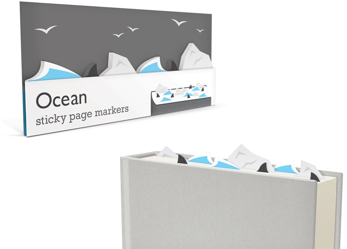 013_Sticky_Page_Markers_OCEAN_paper_bookmarks