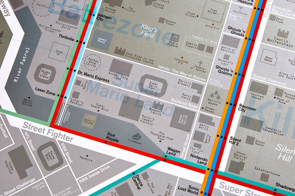 Game Map Print | The Coolector