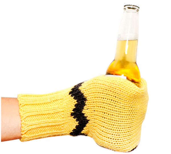 Suzy Kuzy Knitted Beer Mitts | The Coolector