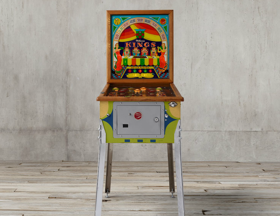 Restoration Hardware Kings Pinball Machine The Coolector