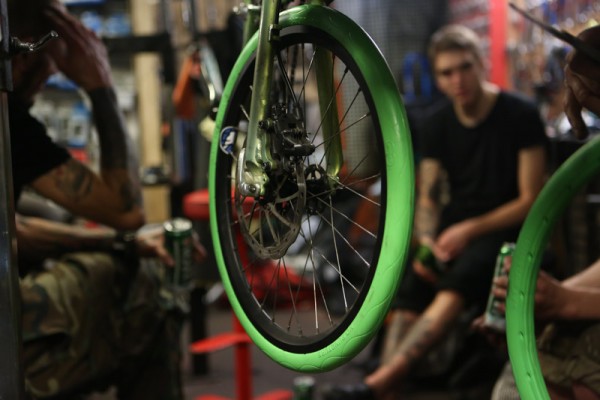 tannus solid bike tire