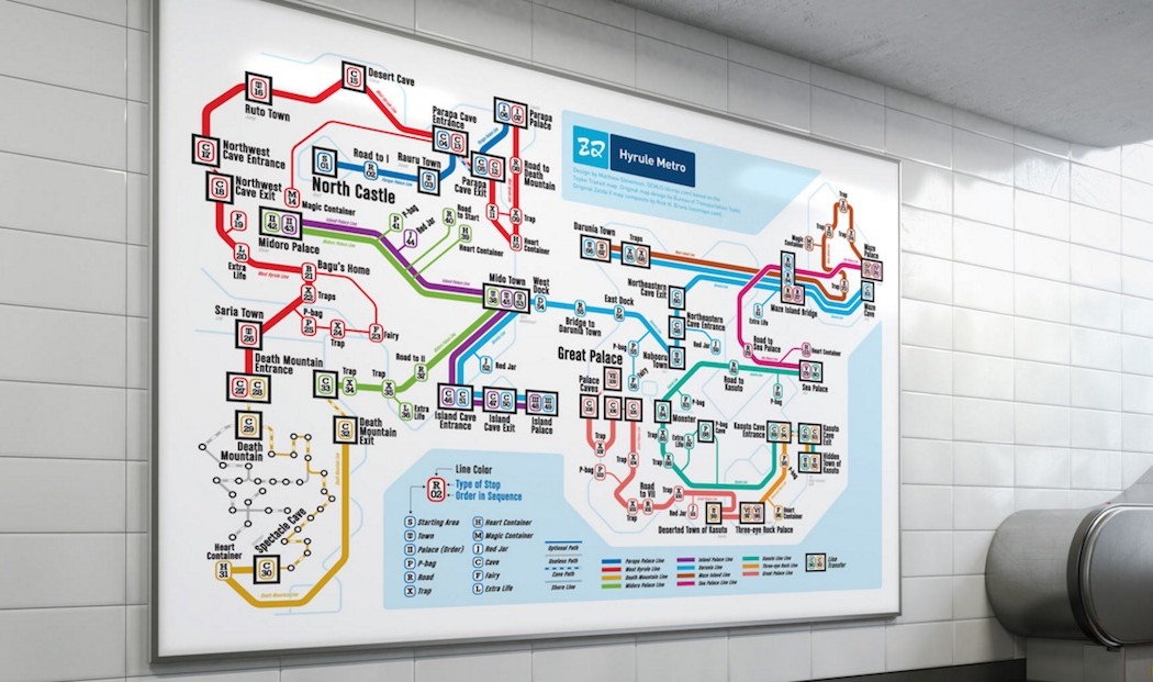 Nintendo Tube Maps The Coolector