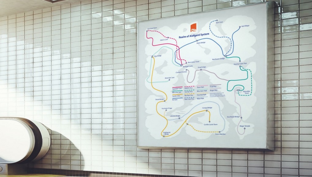 Nintendo Tube Maps The Coolector