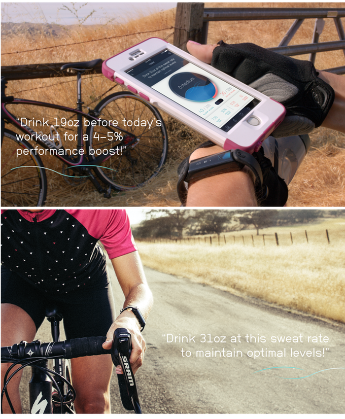 LVL Hydration Monitor The Coolector