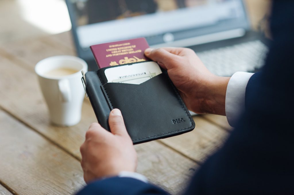 Disc Brand Co Passport Wallet The Coolector
