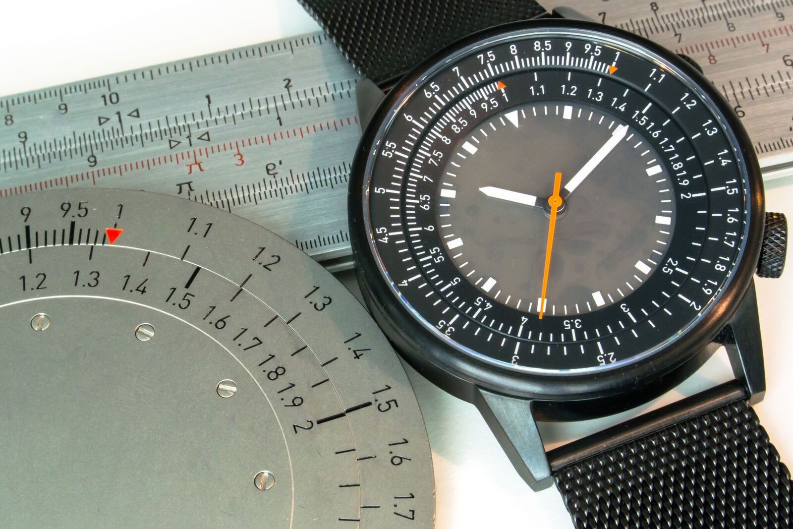 Caliper Slide Rule Watch The Coolector