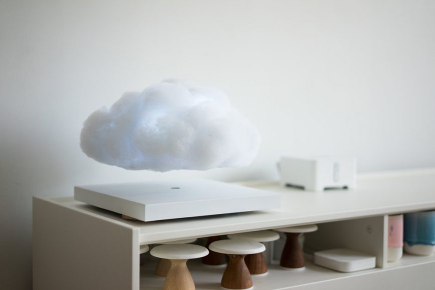 Floating Cloud Levitating LED Lamp | The Coolector