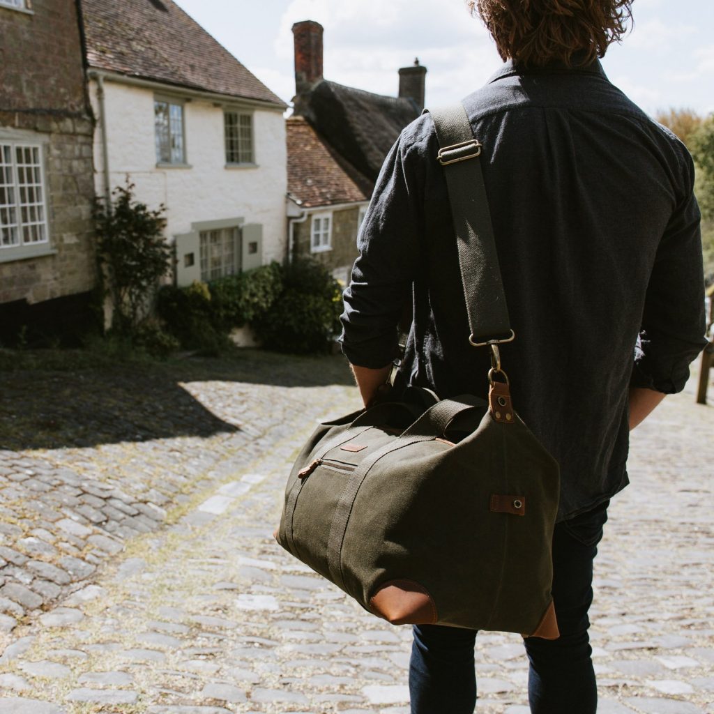 Stubble & Co Shoulder Bag Olive