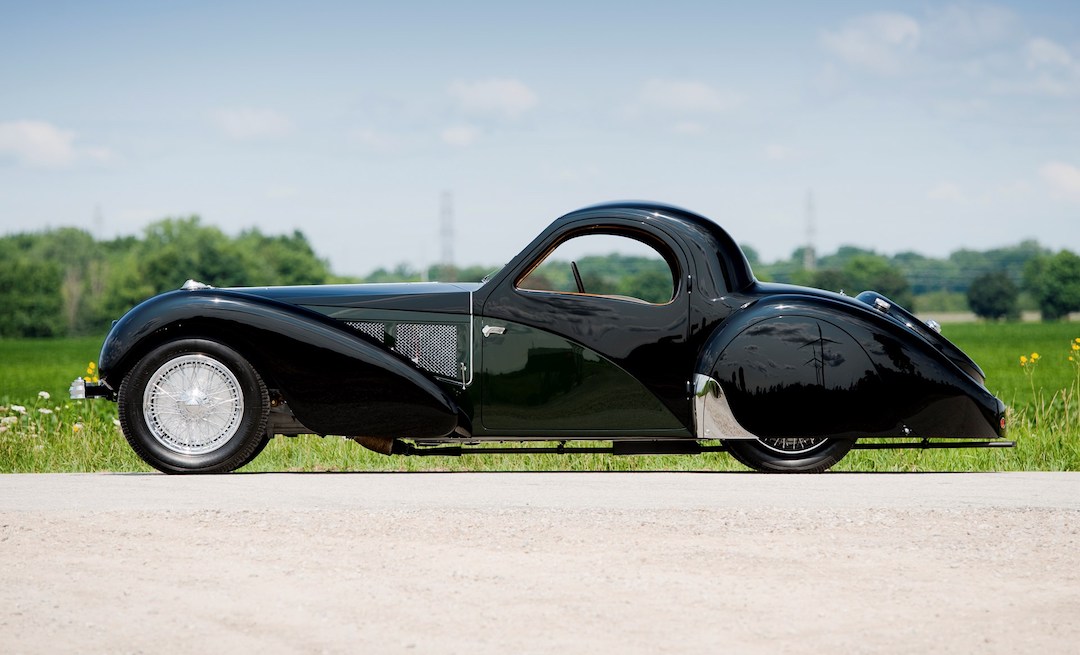 The Elegant Automotive Masterpiece: The 1936 Bugatti Type 57SC Atalante