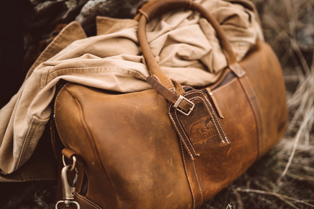 Kodiak Leather 30L Weekender Duffel Bag The Coolector