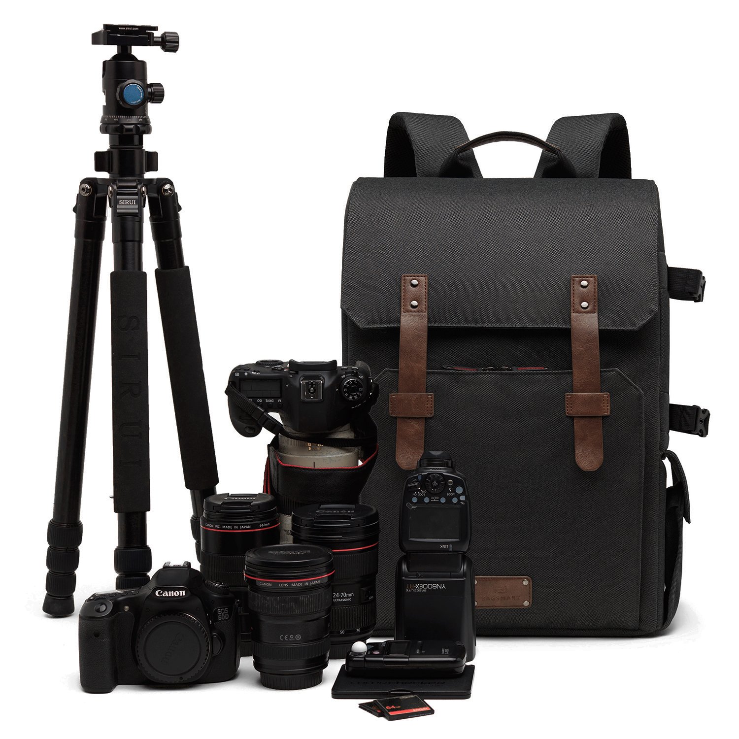 camera lens backpack