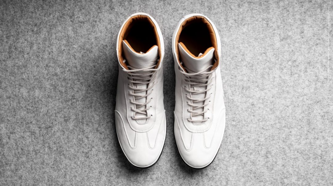 Hard Graft Old School Sneakers in Chalk White | The Coolector