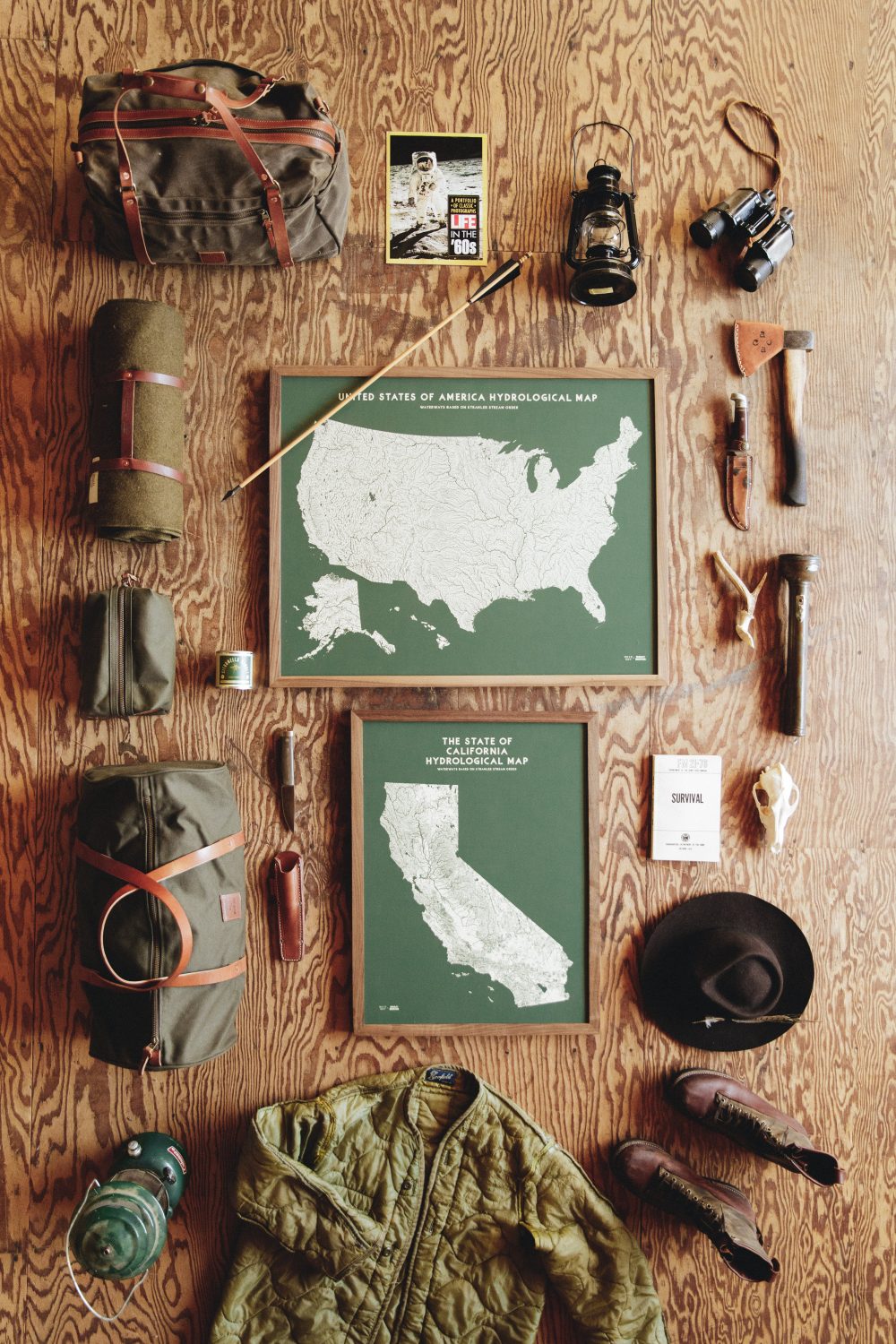 Muir Way Hydrological Map Muir Way X Bradley Mountain Hydrologic Maps | The Coolector