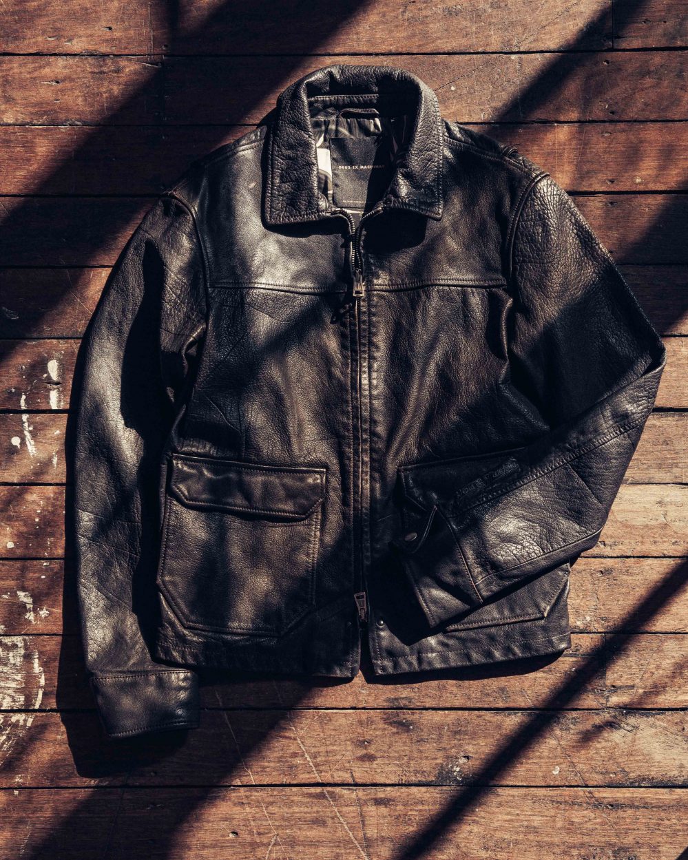 Deus Ex Machina Patrol Leather Jacket | The Coolector