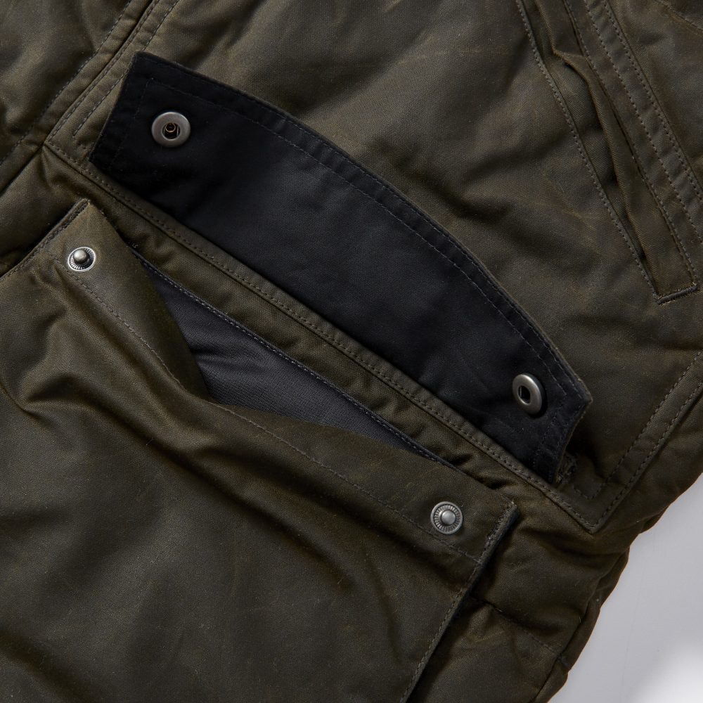Flint & Tinder Quilted Waxed Field Jacket | The Coolector