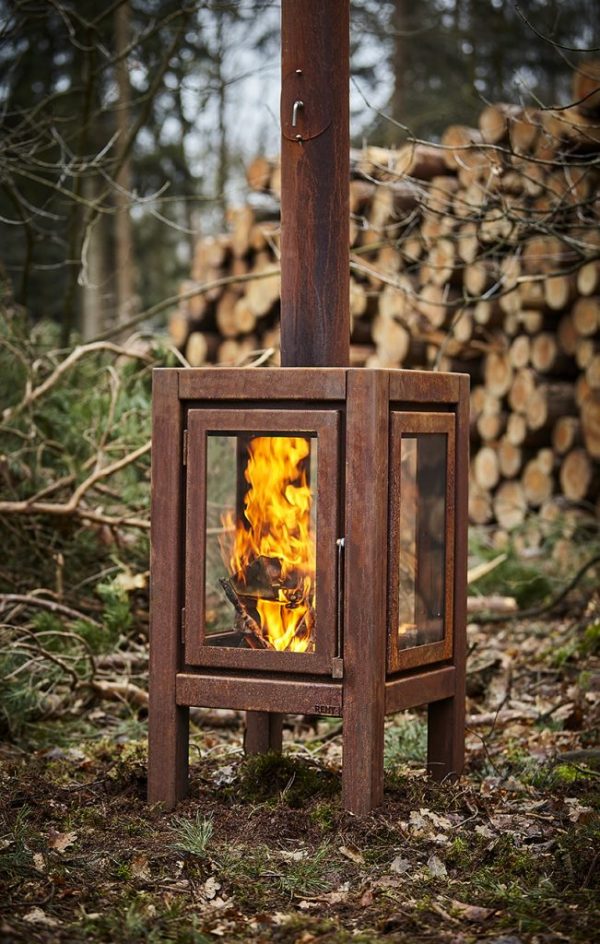 RB73 Outdoor Wood Stoves The Coolector