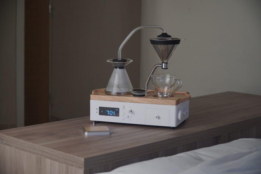 Barisieur 2.0 Coffee & Tea Brewing Alarm Clock The Coolector