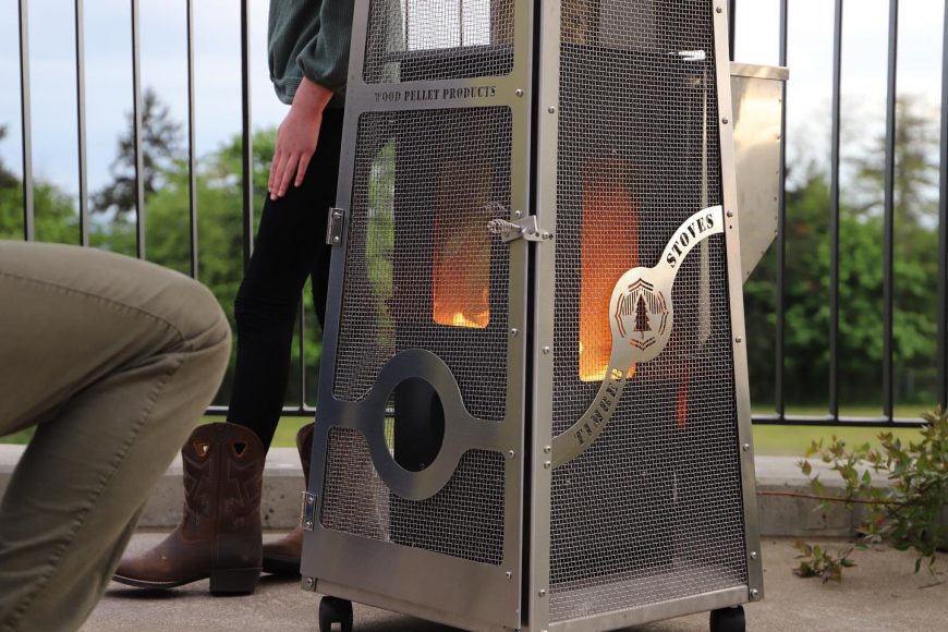 outdoor heater pellet