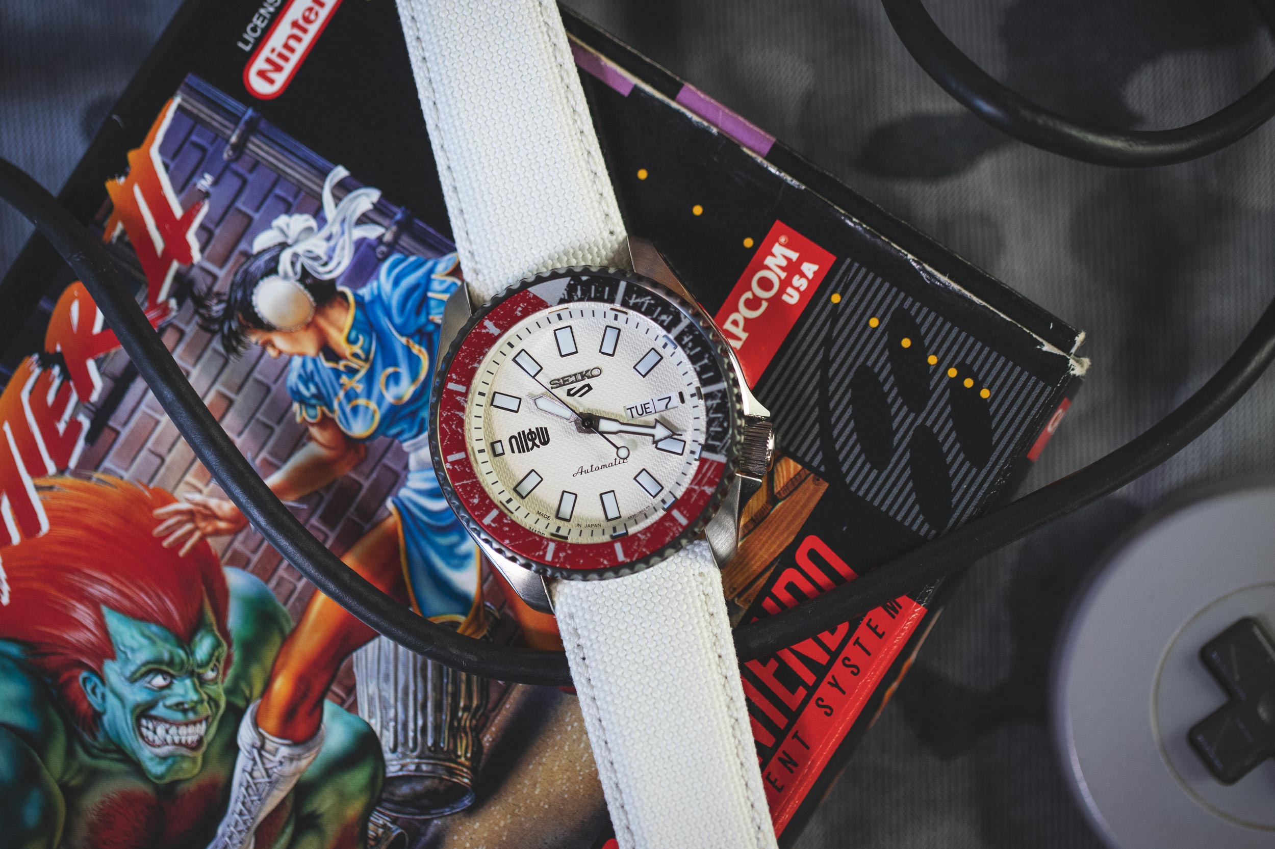 Seiko 5 Sports Street Fighter V Limited Edition Watches | The Coolector