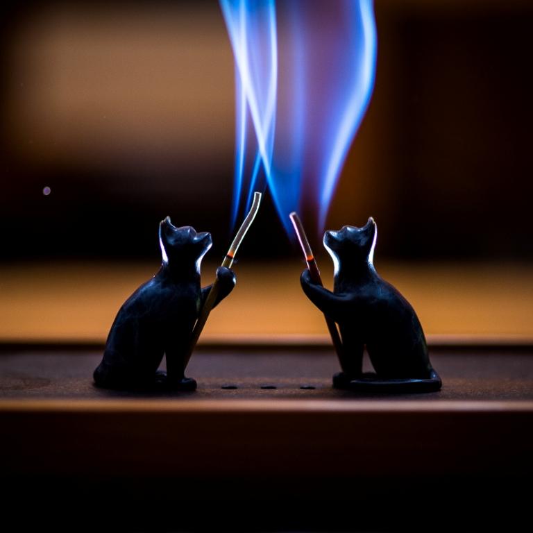 Coppertist Brass Cat Incense Burner | The Coolector