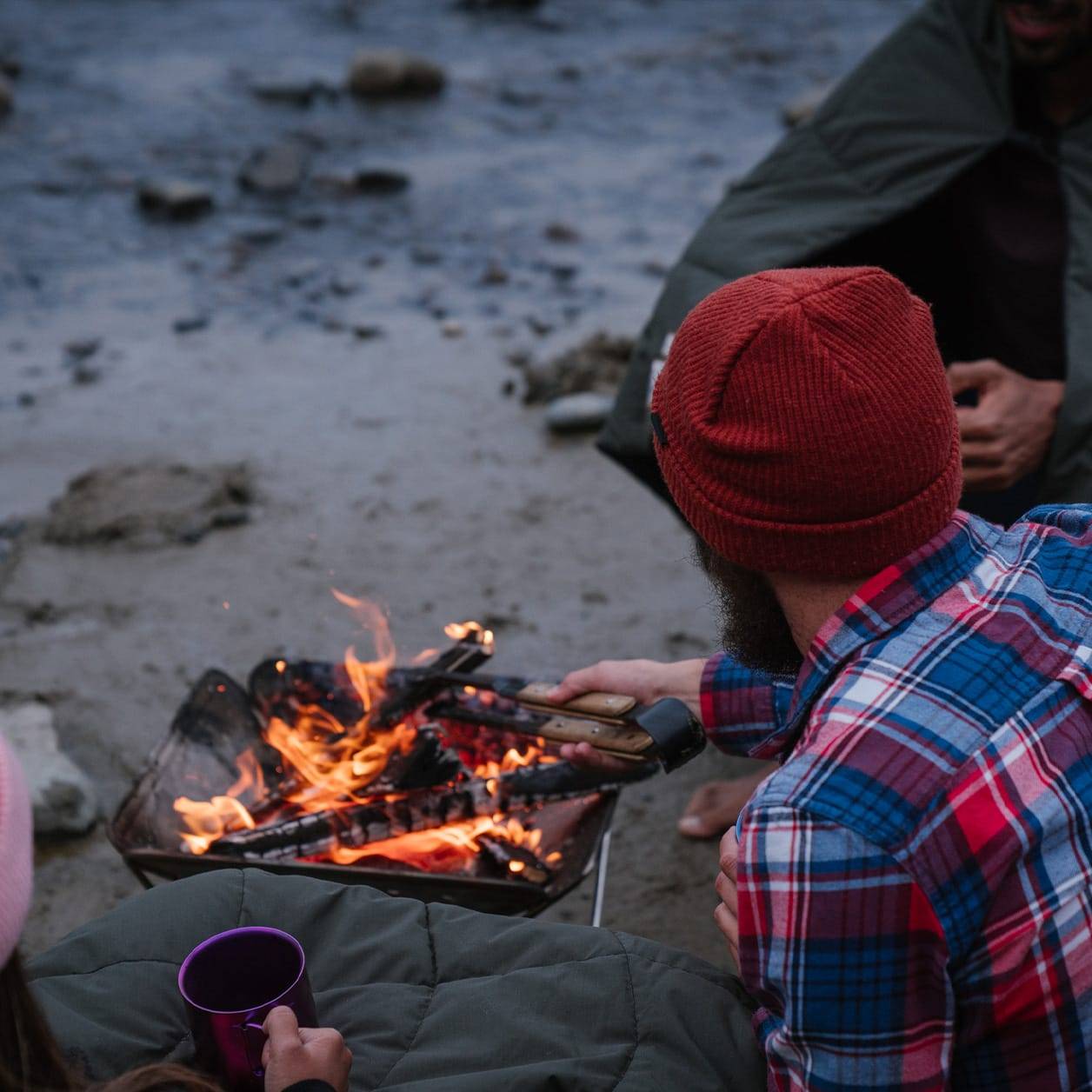 Rumpl x Snow Peak NanoLoft® Takibi Blanket The Coolector