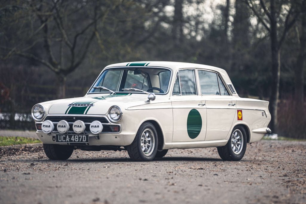 Entry Rally Car 1966 Ford Cortina GT (Mk1) Four-door Rally Car | The Coolector