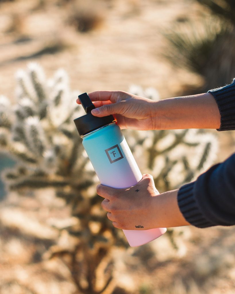 Iron Flask Drinks Vessels