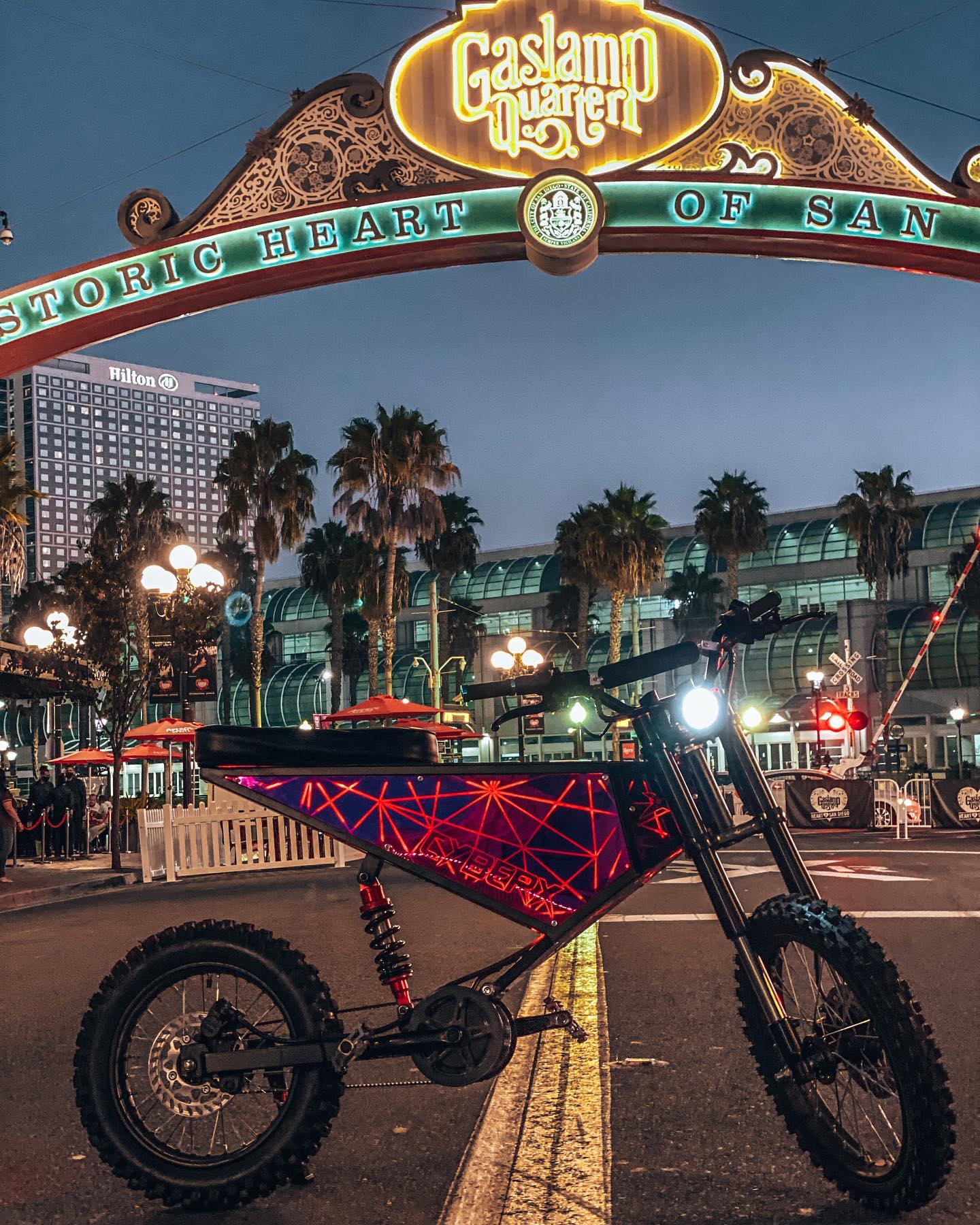 The Coolector Xion Bike Cyber X 50 MPH Electric Bike for Sale