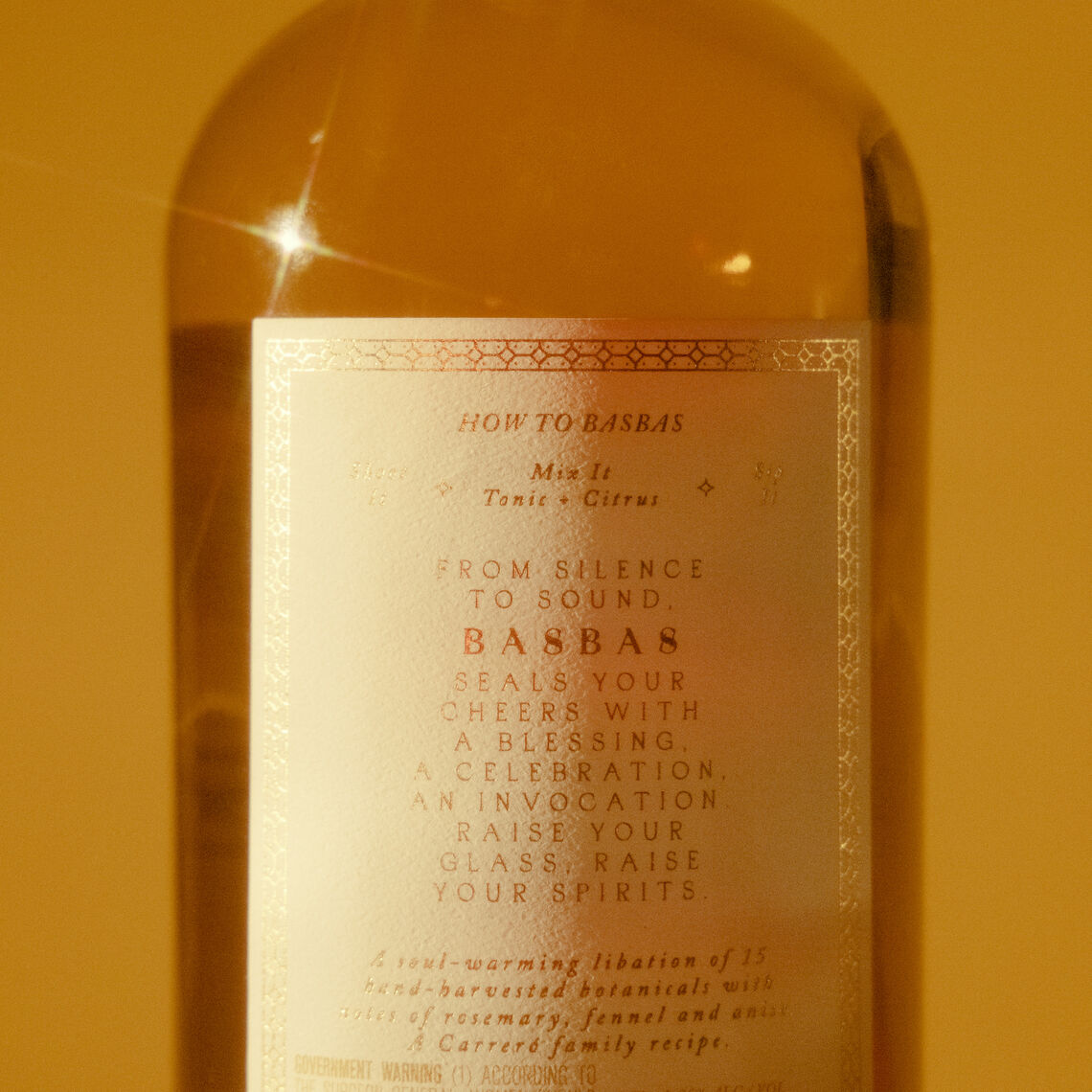 Basbas Herbal Liqueur | The Coolector