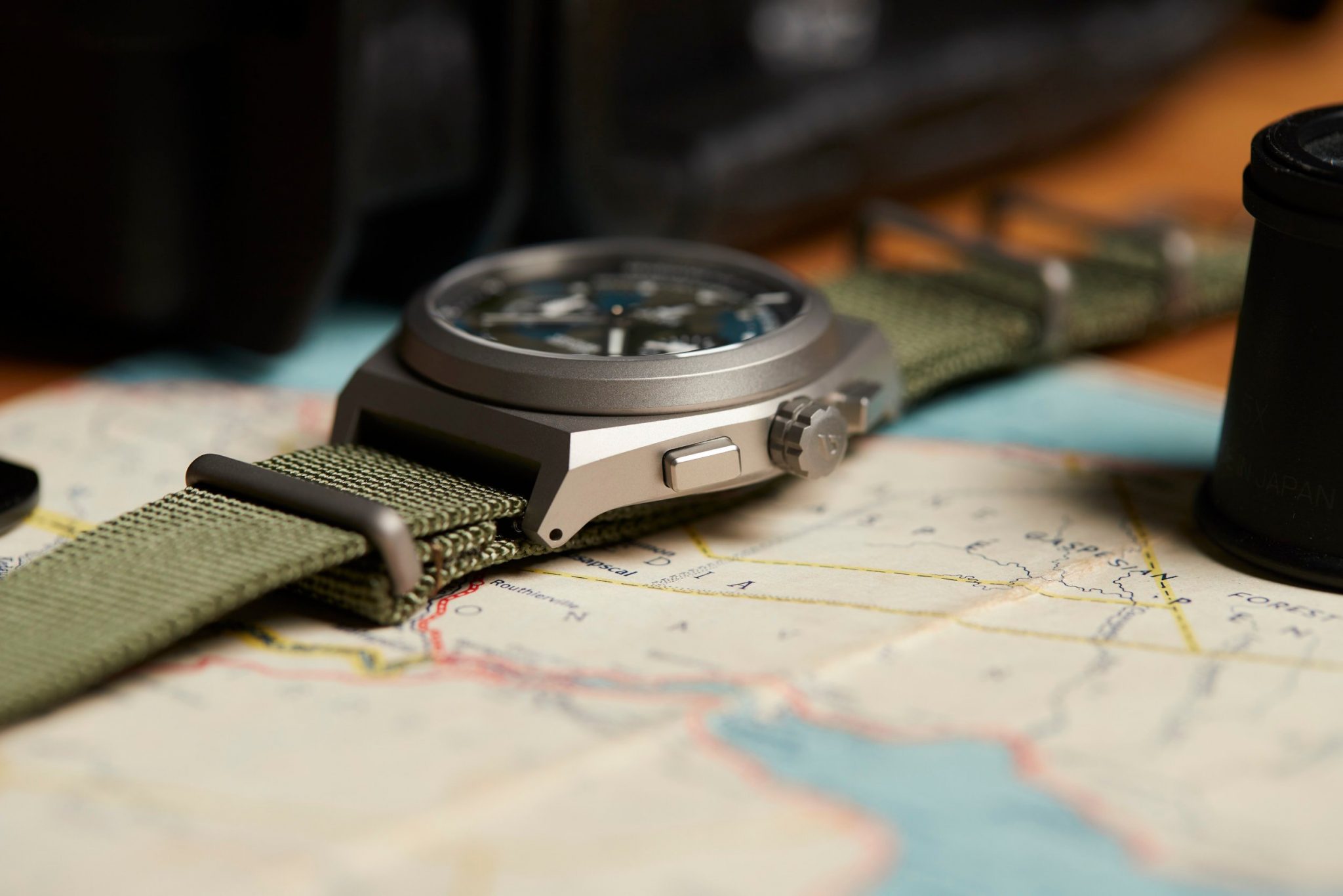 Boldr Supply Co Camo Dial Field Medic Chronograph Watch The Coolector