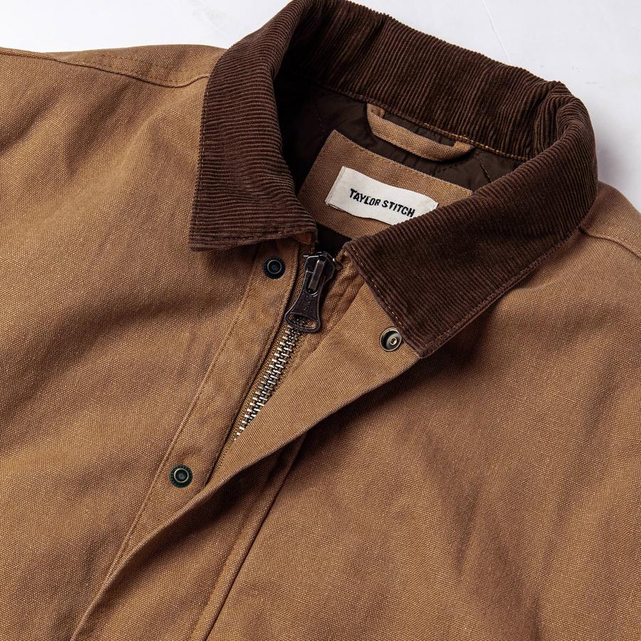 Taylor Stitch Workhorse Jacket in Tobacco Boss Duck | The Coolector
