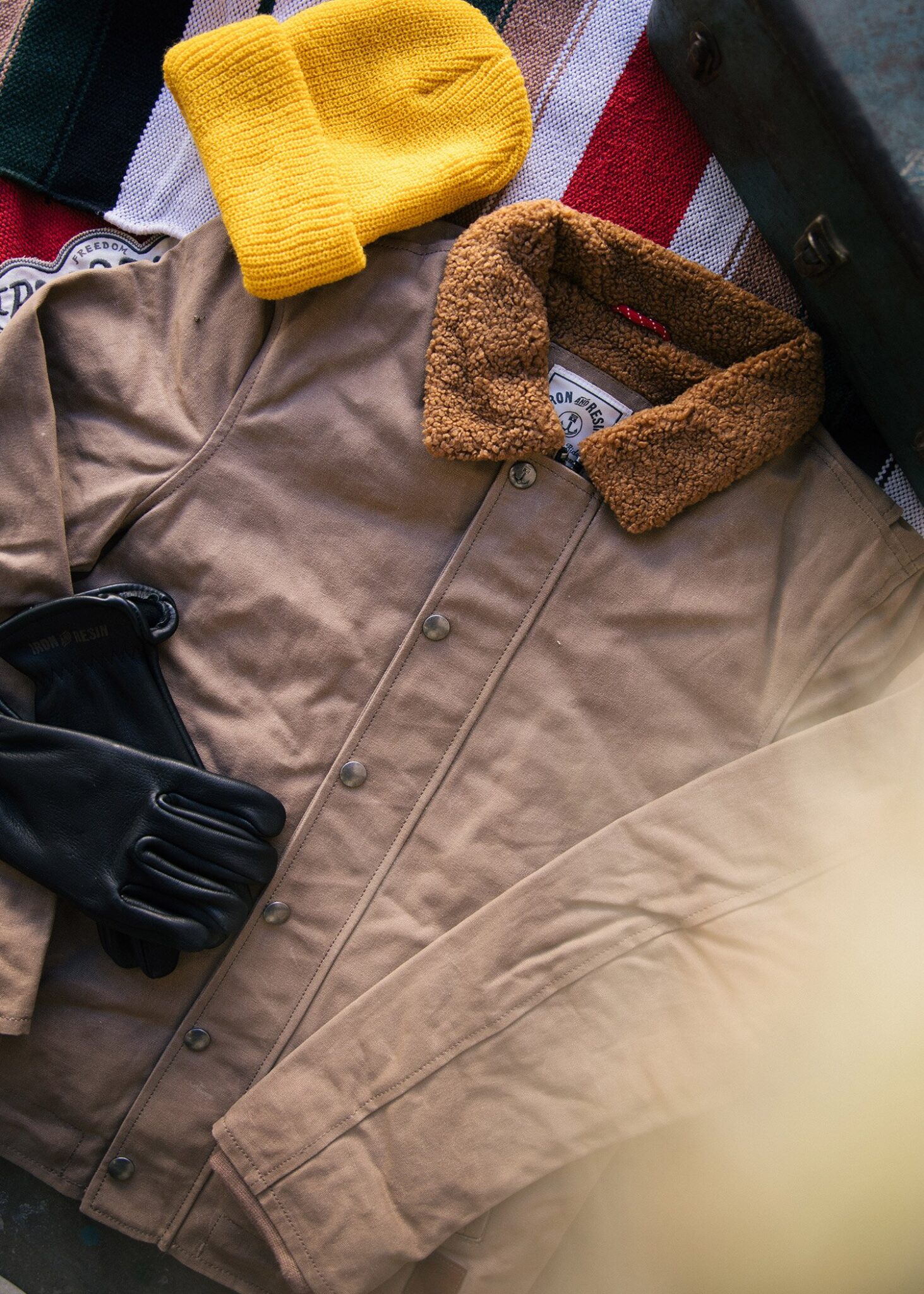 Iron & Resin Waxed Nautilus Jacket The Coolector