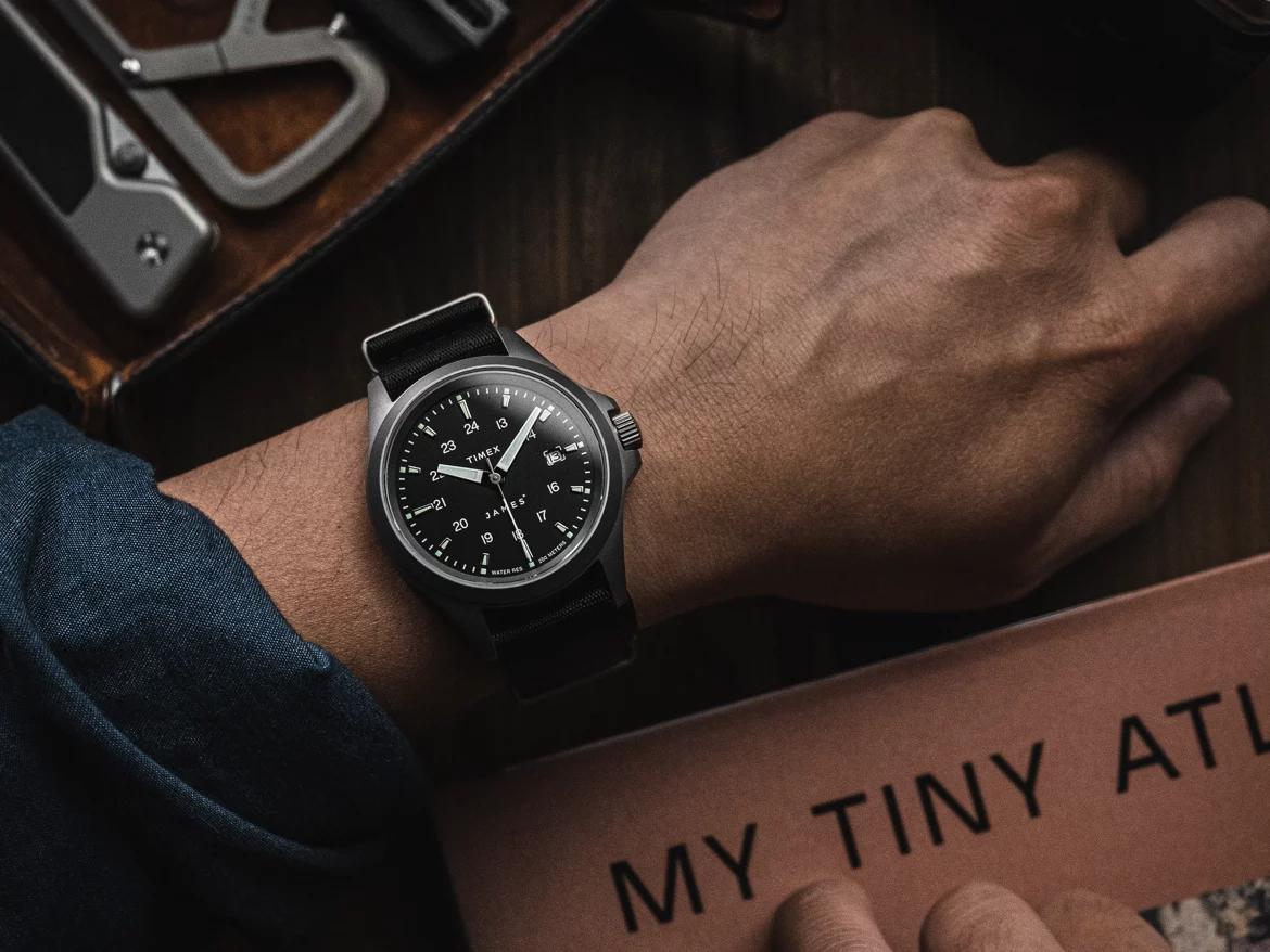 The James Brand × TIMEX Expedition North Titanium Automatic Watch | The  Coolector