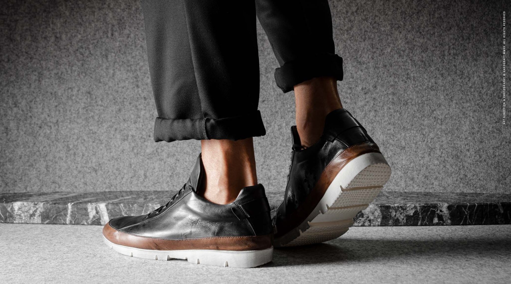 Hard Graft S3 Sneakers in Coal | The Coolector
