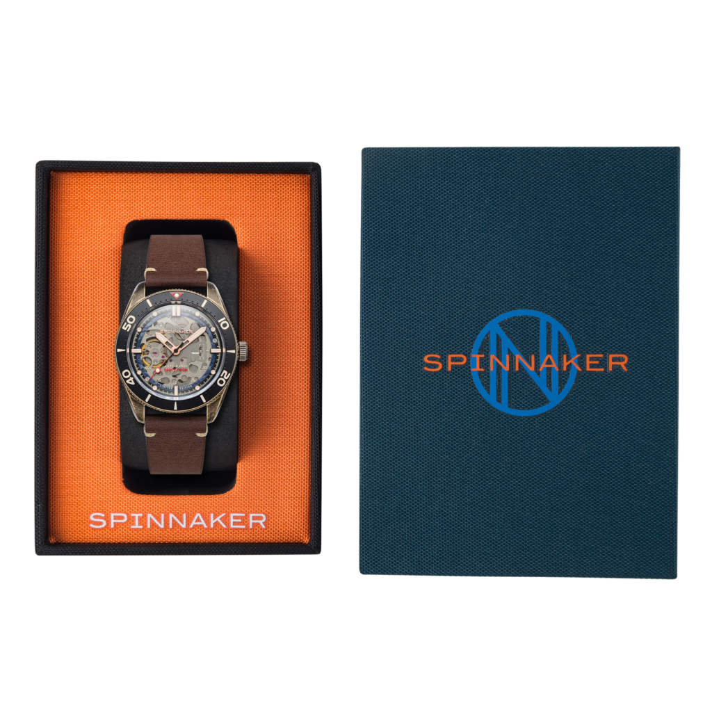 Spinnaker Limited Edition Croft Mid-Size Skeleton Automatic Watch 
