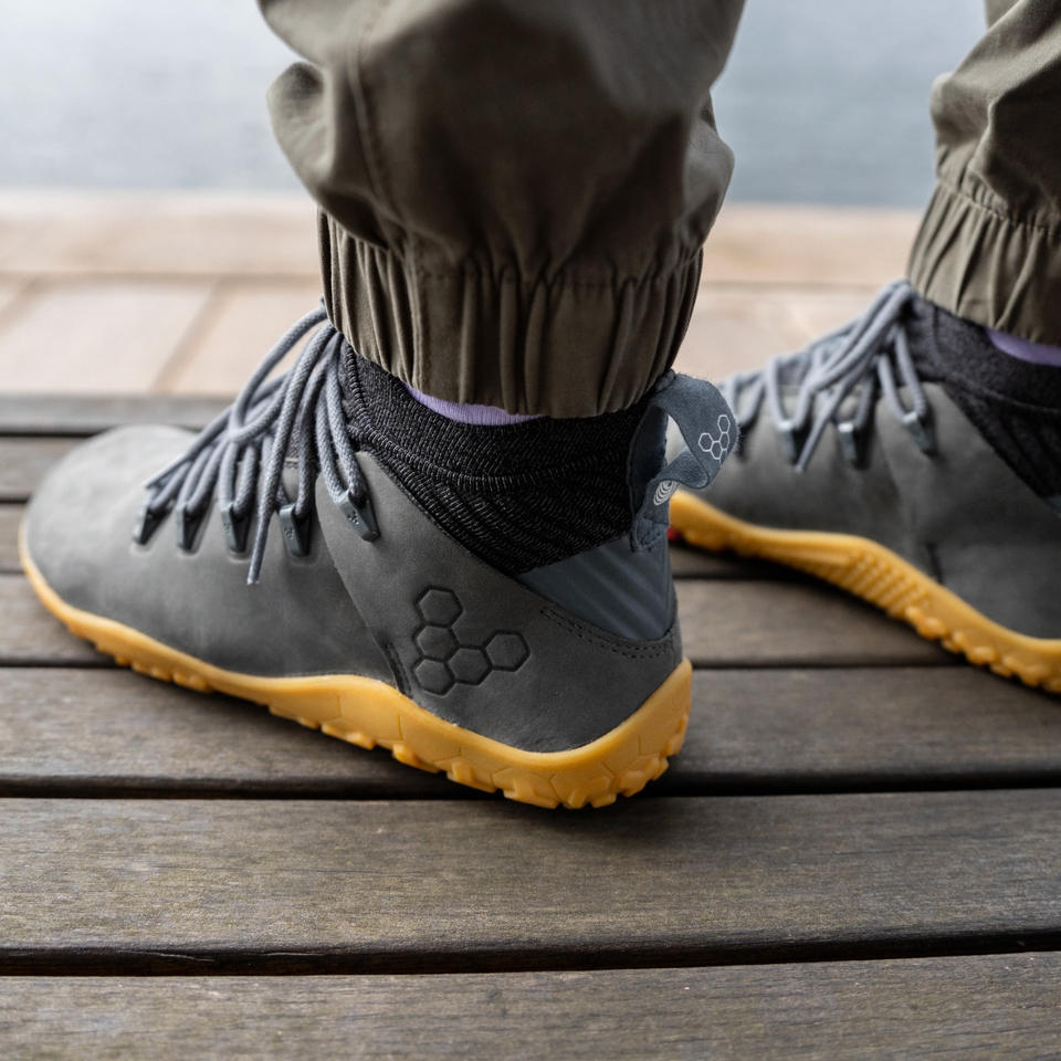 Chaussures De Randonnée VIVOBAREFOOT Magna Leather FG - Cuir Et Laine, Semelle Pieds Nus