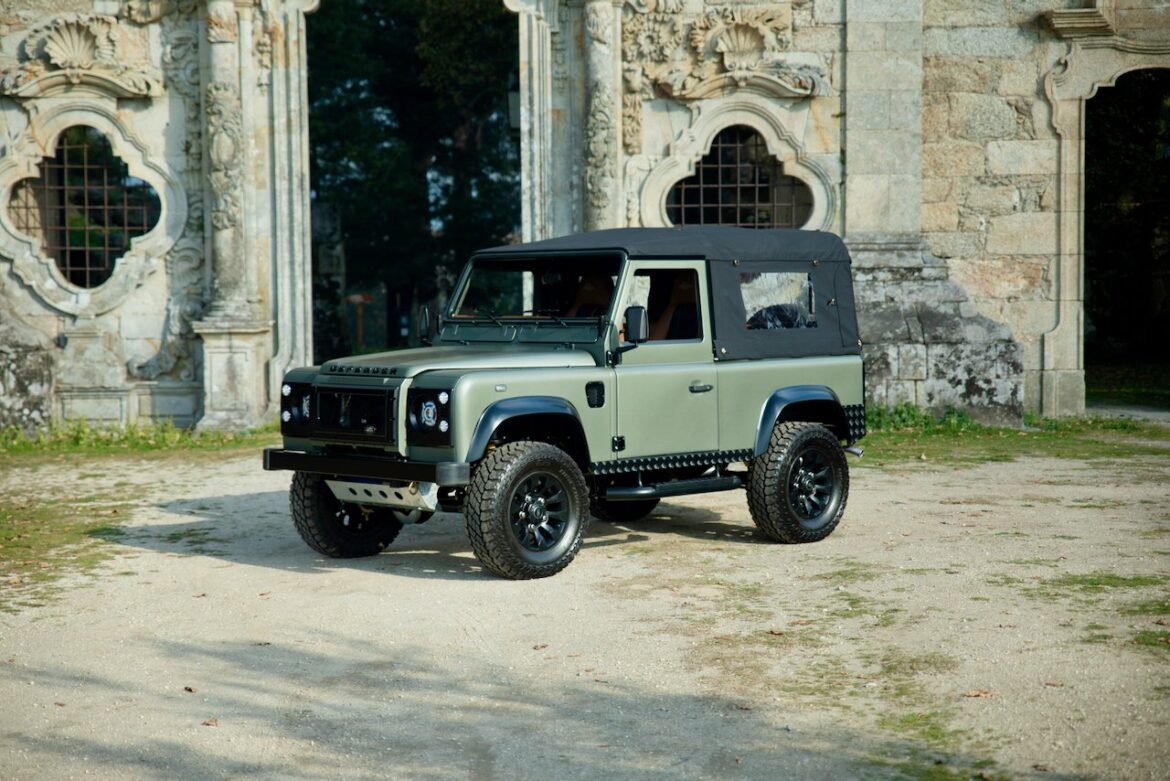 Legacy 1990 Land Rover Defender soft top The Coolector