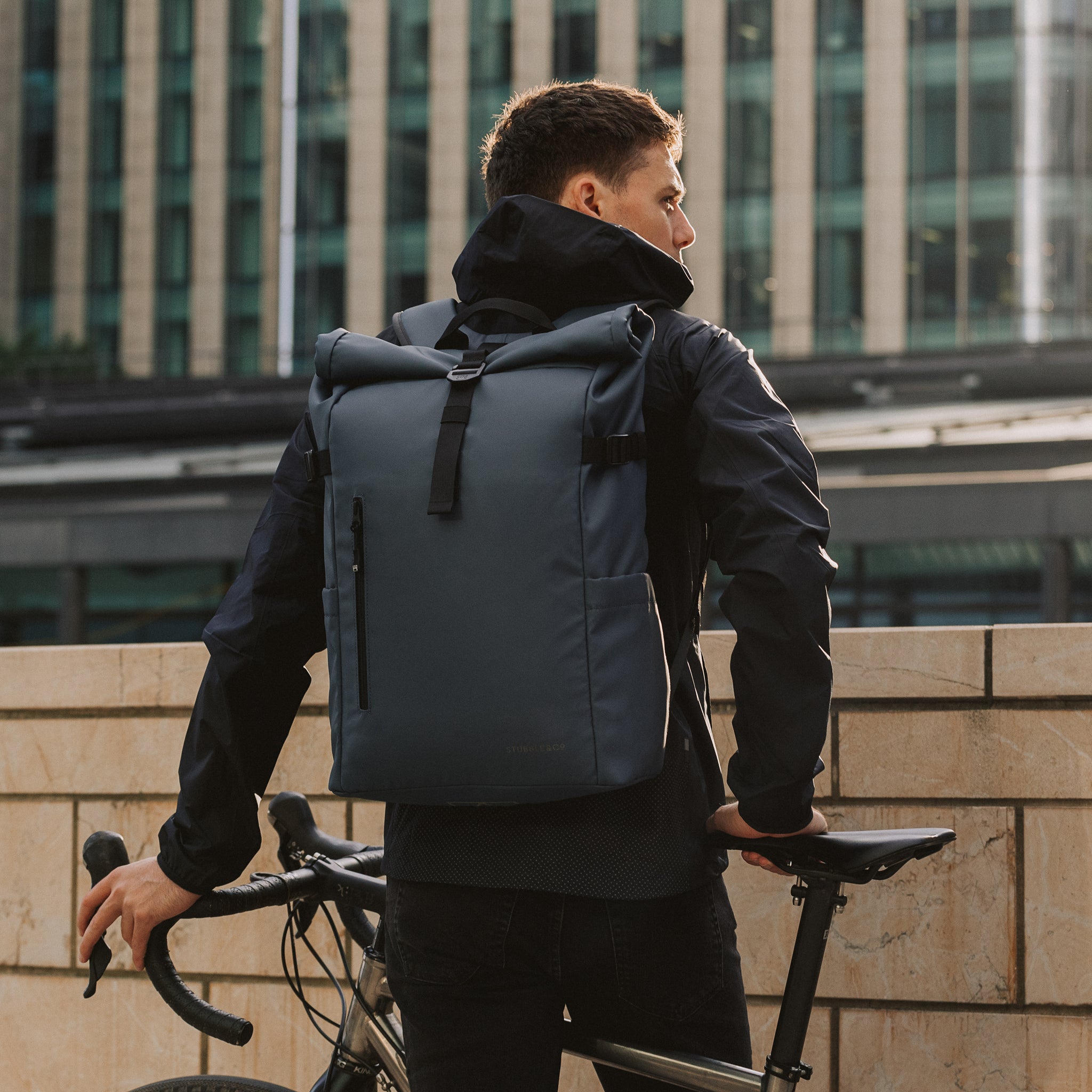 Stubble & Co Roll-Top Backpack | The Coolector