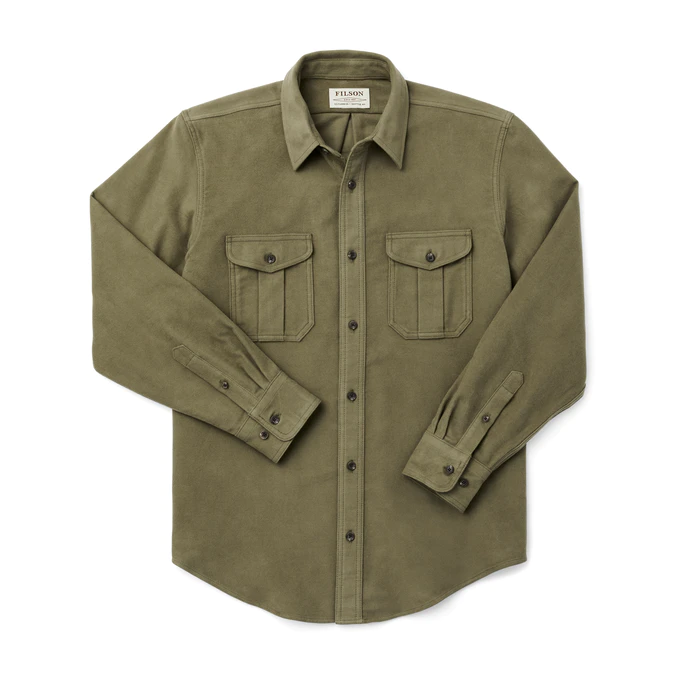 Mens Moleskin Shirt - Midweight Cotton Shirt