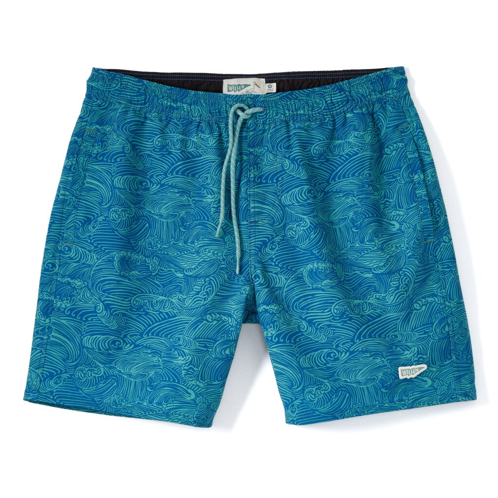 Brandit Swimshorts Mens Holiday Beach Trunks Lightweight Swim Pool Pants Blue 