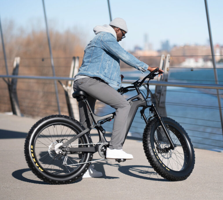 LuupX All Terrain Fat Tire Carbon Fibre eBike The Coolector