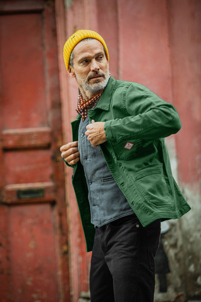 Blue Bolt Chore Jacket – &SONS