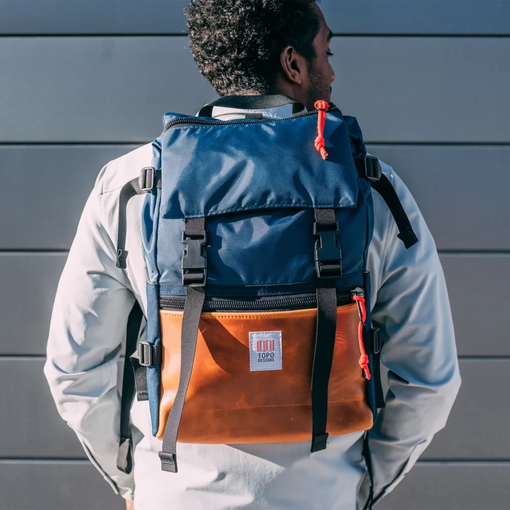 Topo Designs Leather Rover Pack | The Coolector