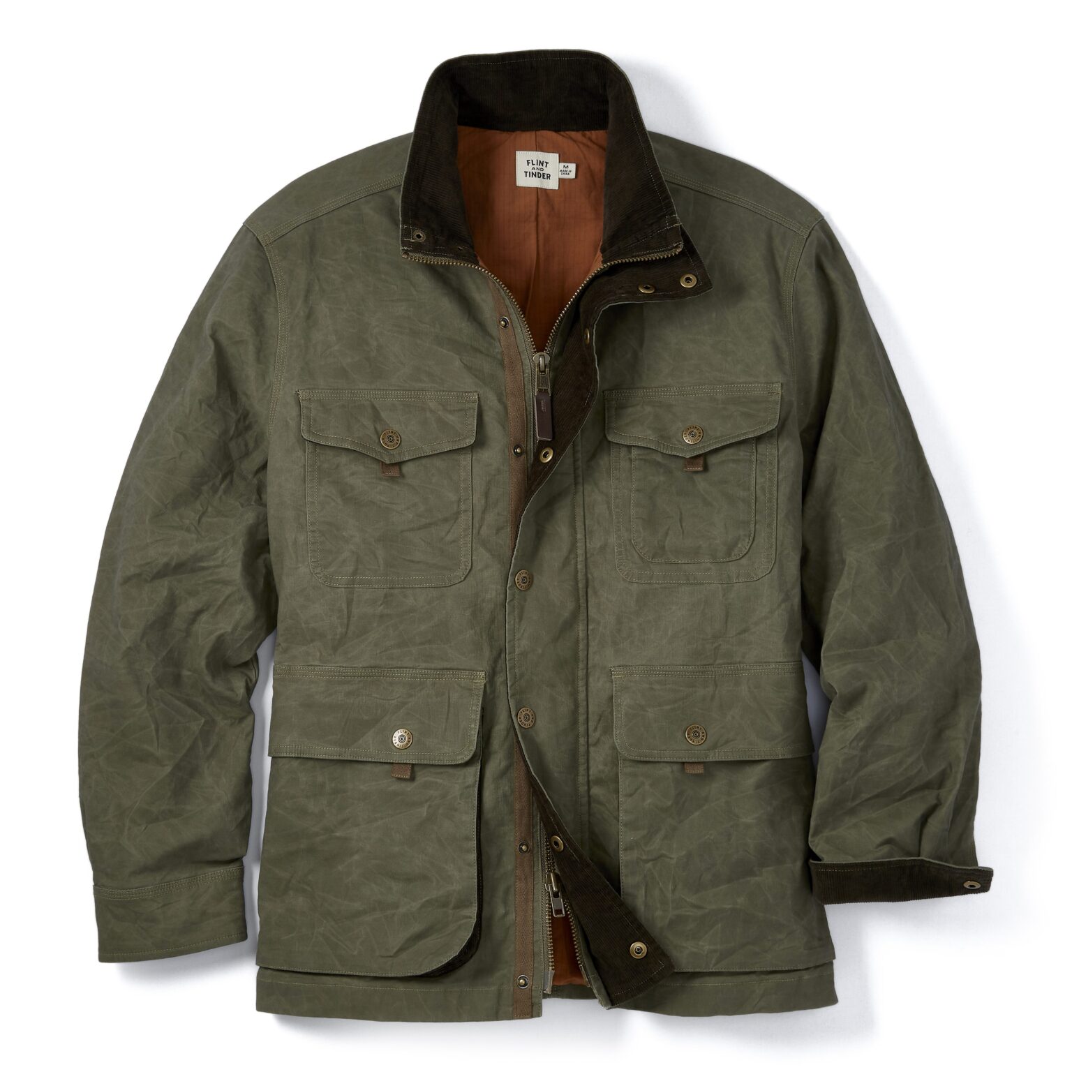 Flint & Tinder Bedford Cord Waxed Barn Jacket The Coolector